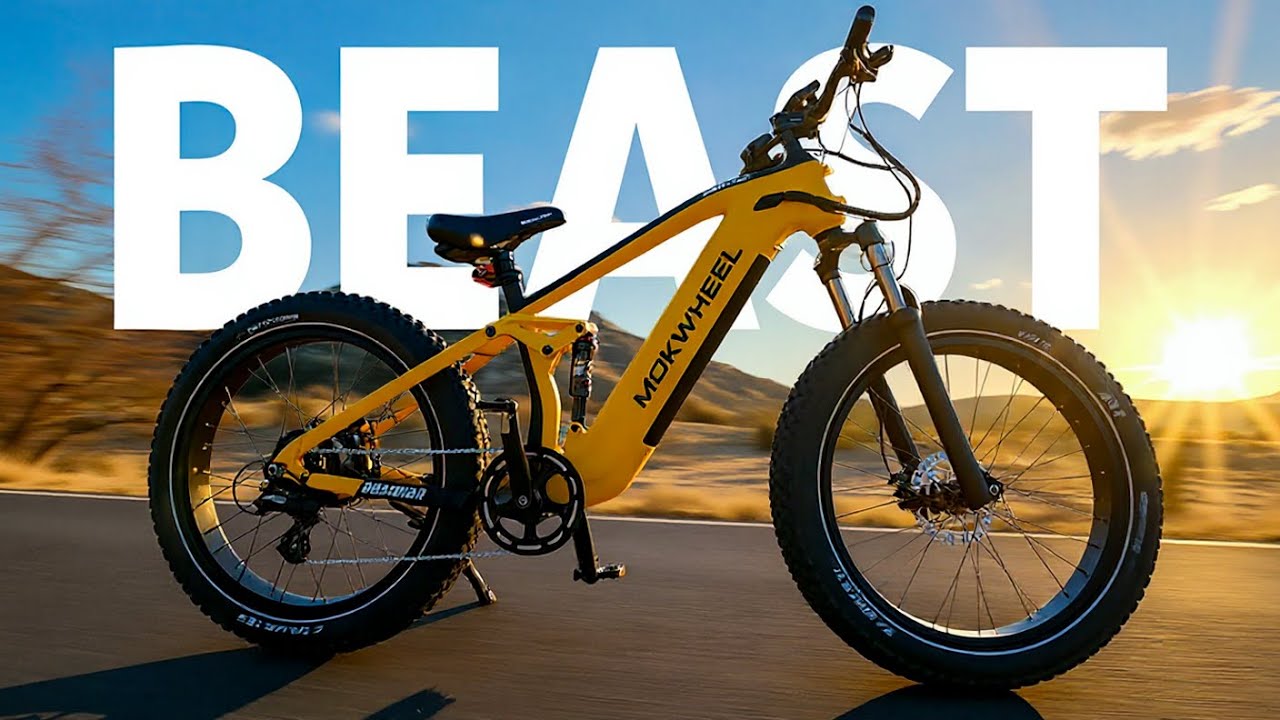 I Bought The Most Insane Electric Mountain Bike and It Is a BEAST - Mokwheel Obsidian