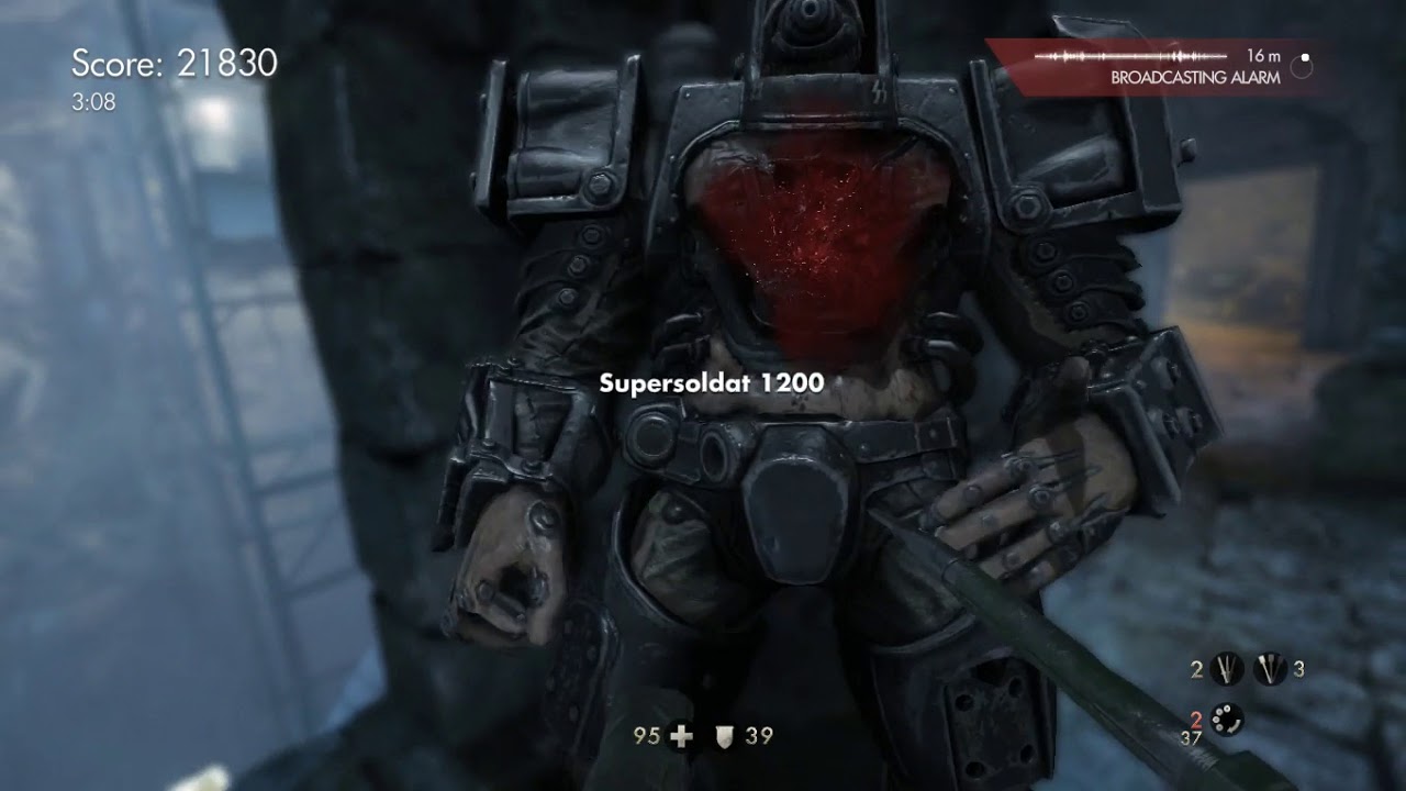 Wolfenstein: The Old Blood Walkthrough (100%) - Challenge - Caves (Übergold)