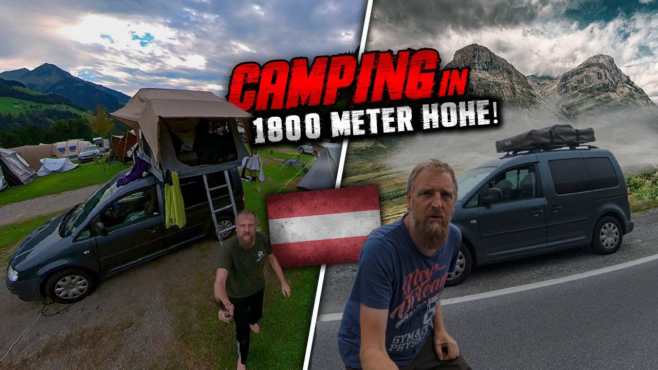 BEI NACHT AM ABHANG - ÜBERNACHTUNG BEI 1800 METER HÖHE 😁 CADDY ROADTRIP VLOG #01