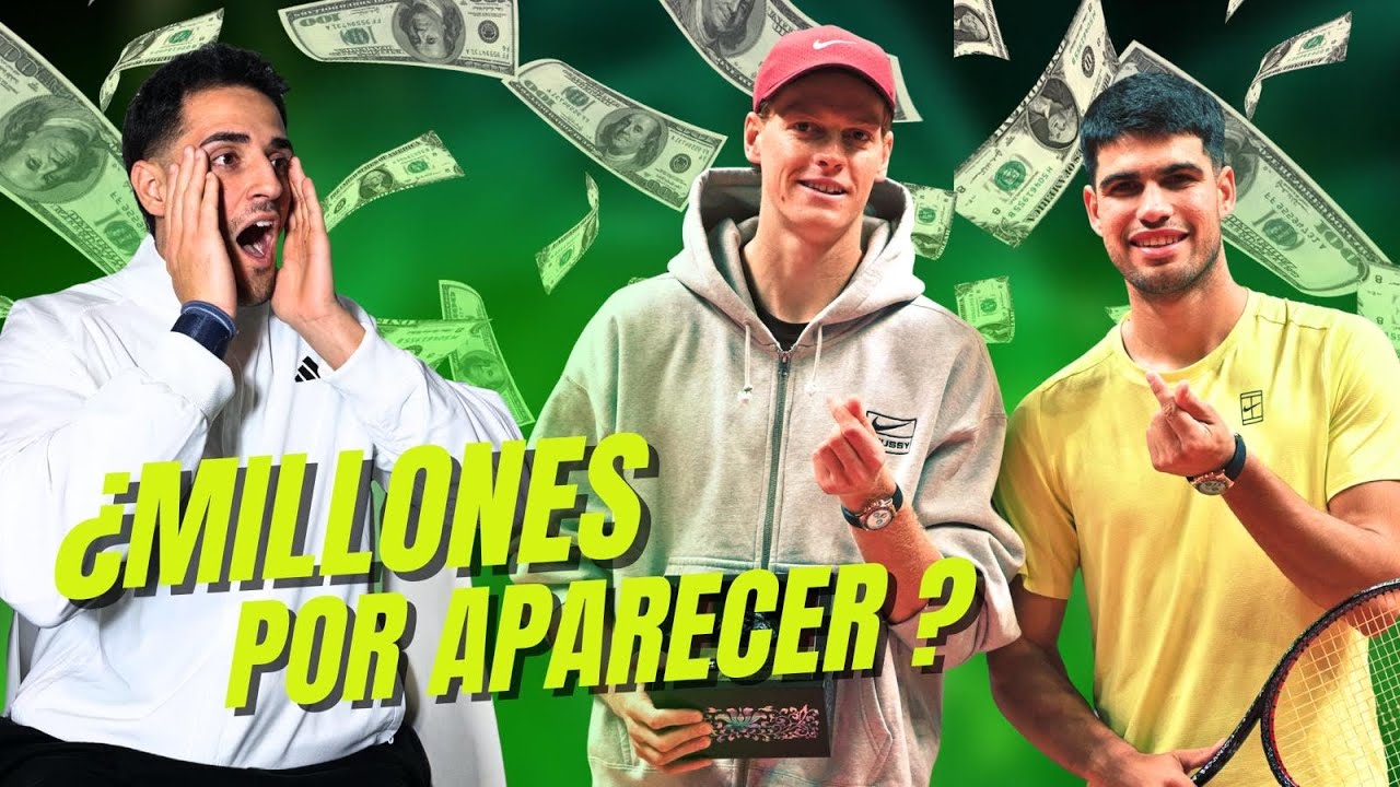 🚨 “POLÉMICA” BRUTAL: Pagan 1,2 MILLONES a Alcaraz y Sinner por asistir