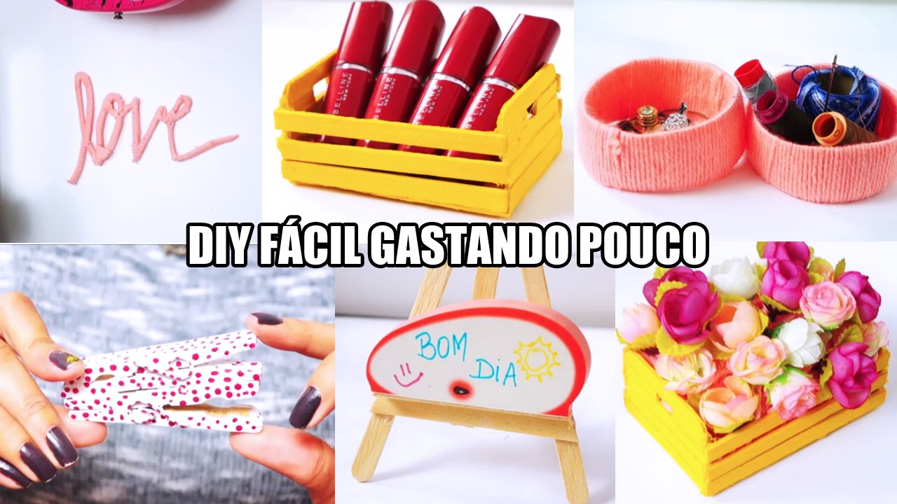 DIY 5 ideias faceis pra você testar #7