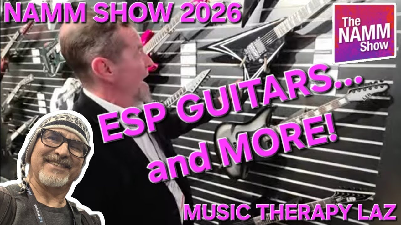 Выставка NAMM 2026 | Гитары ESP и многое другое
