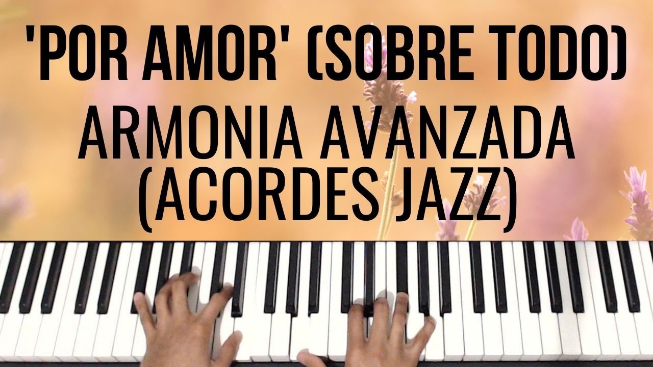 Por Amor (Aline Barros) | Armonia Avanzada (Acordes Jazz) | Piano Tutorial