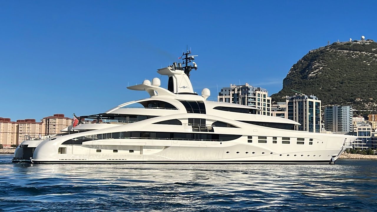 AV 94.45m SuperYacht In Gibraltar