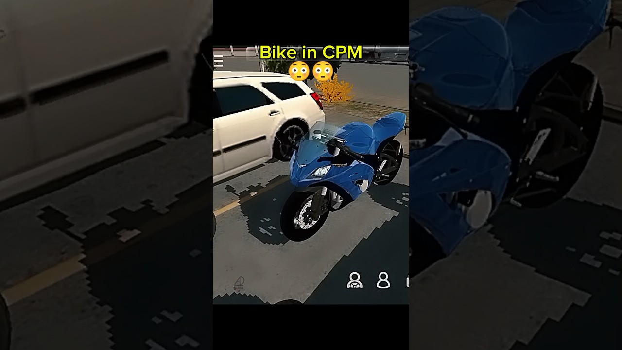 When bike was invited to CPM 🤣🤣 #carparkingmultiplayer