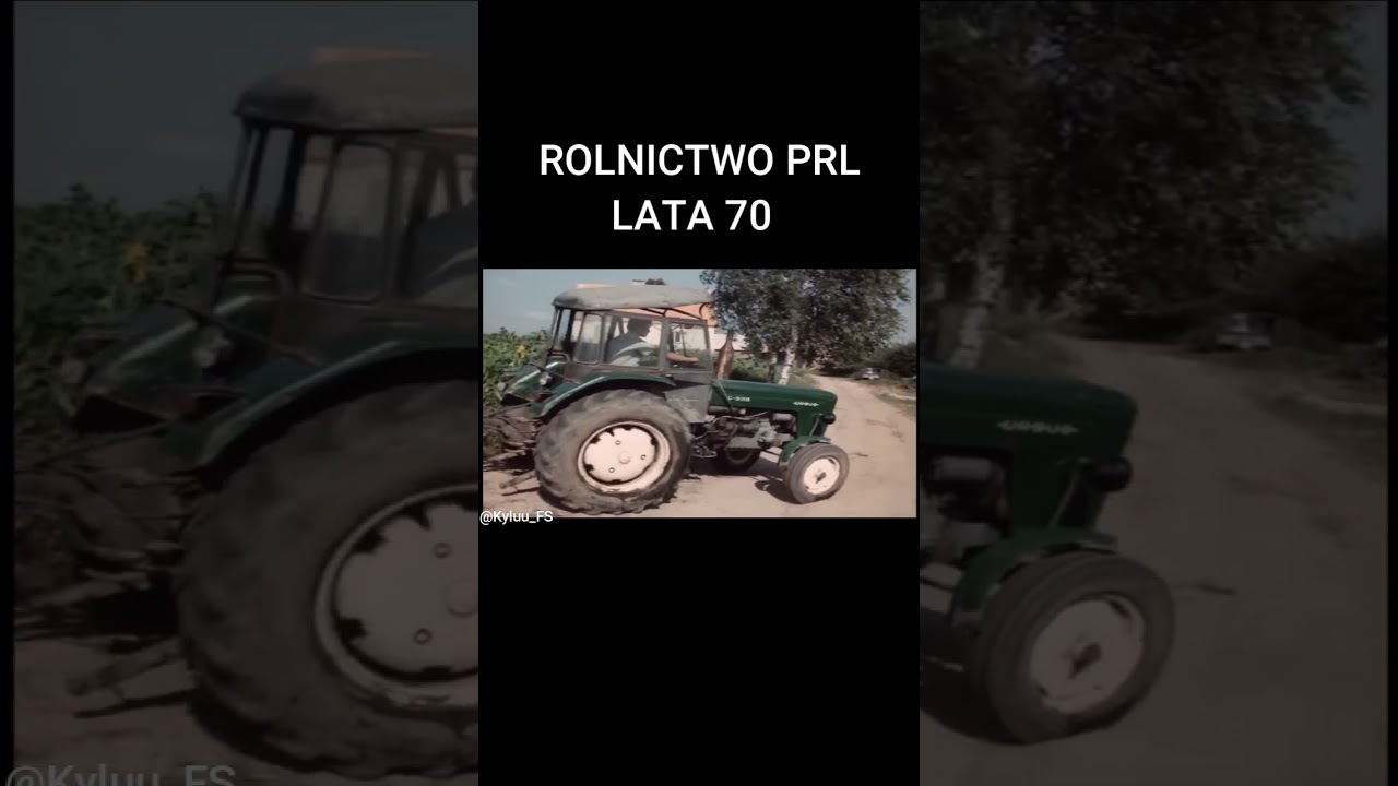 ROLNICTWO W PRL LATA 70 #nostalgia #rolnictwo #prl #farming #shorts