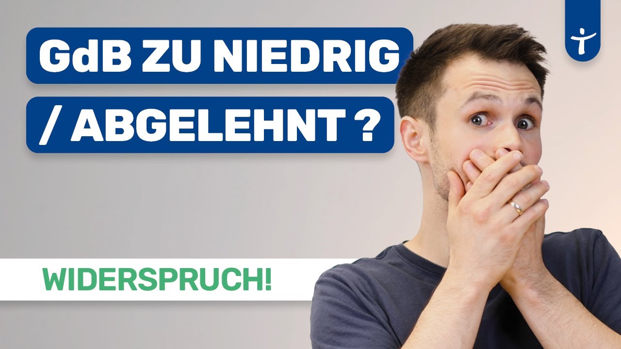 GdB/ Schwerbehinderung Widerspruch: Jetzt erfolgreich Widerspruch einlegen!