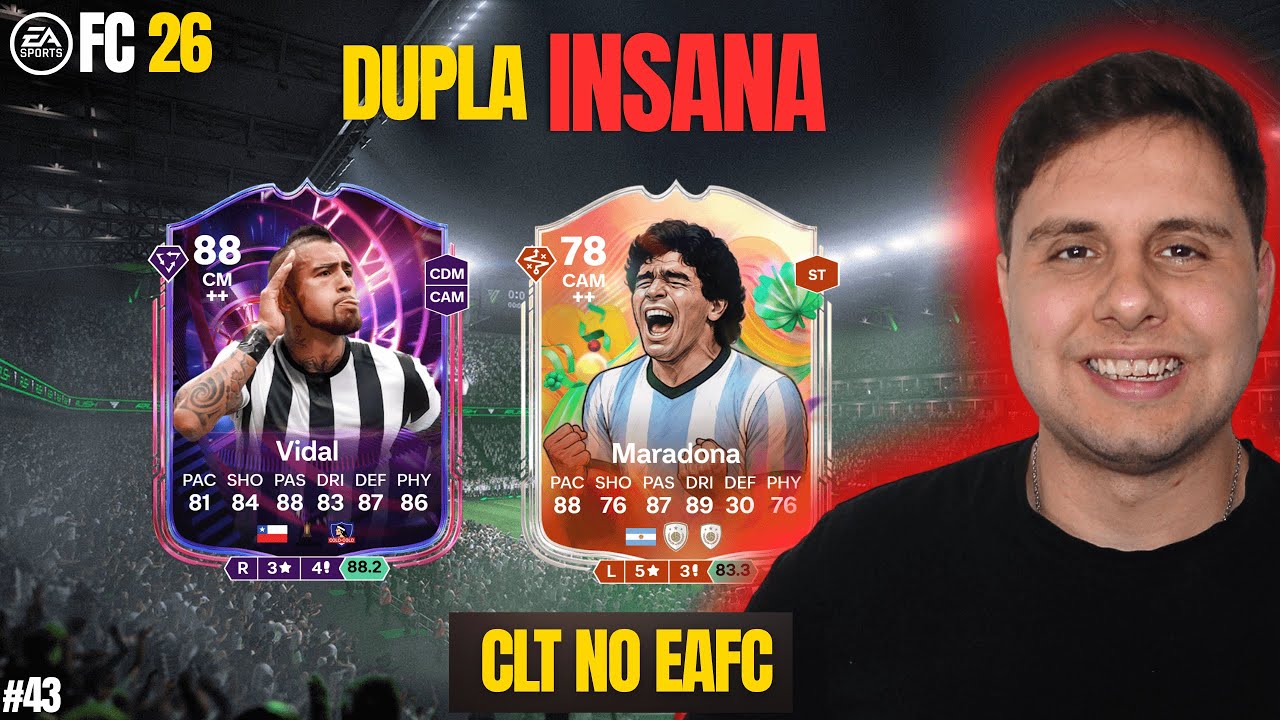 TROUXEMOS UMA DUPLA INSANA PARA NOSSA SÉRIE ! CLT NO EAFC26 - EAFC