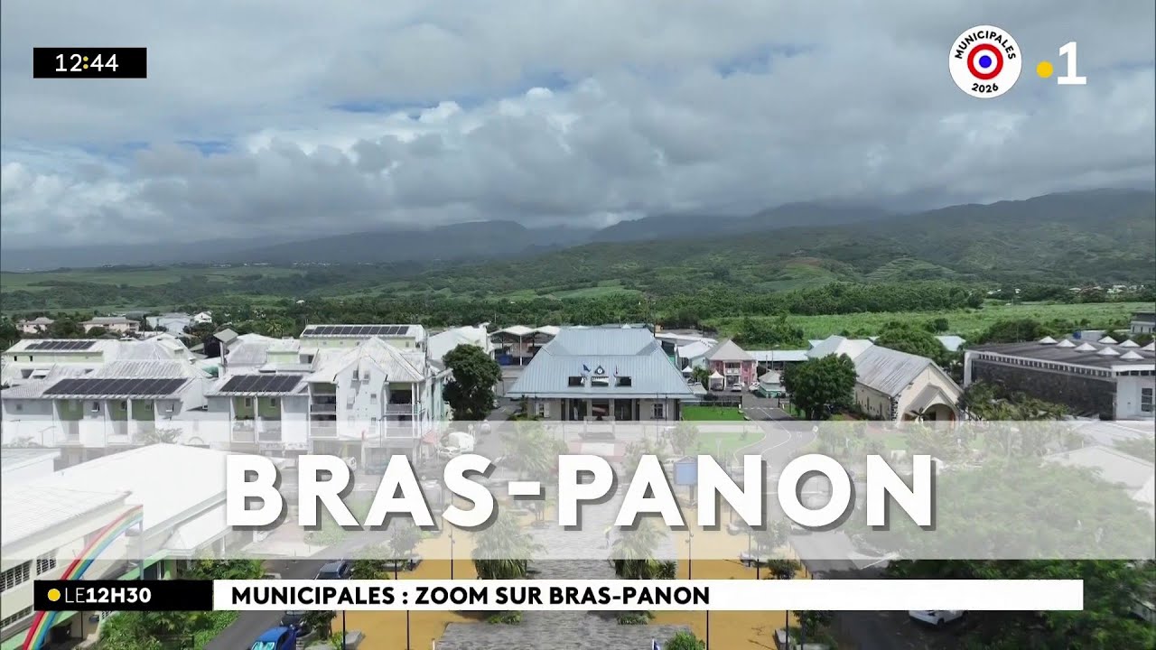 Municipales 2026 : carte postale de Bras-Panon