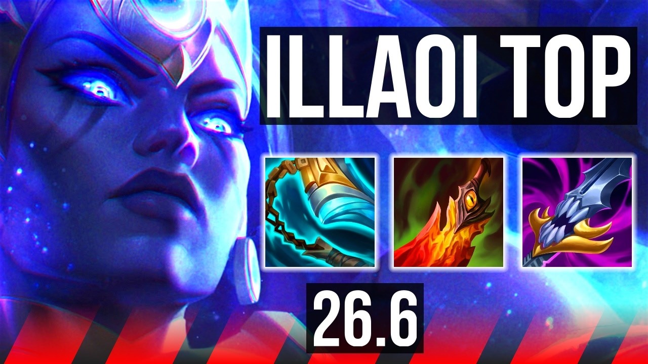 ILLAOI vs IRELIA (TOP) | NA Grandmaster | 26.6