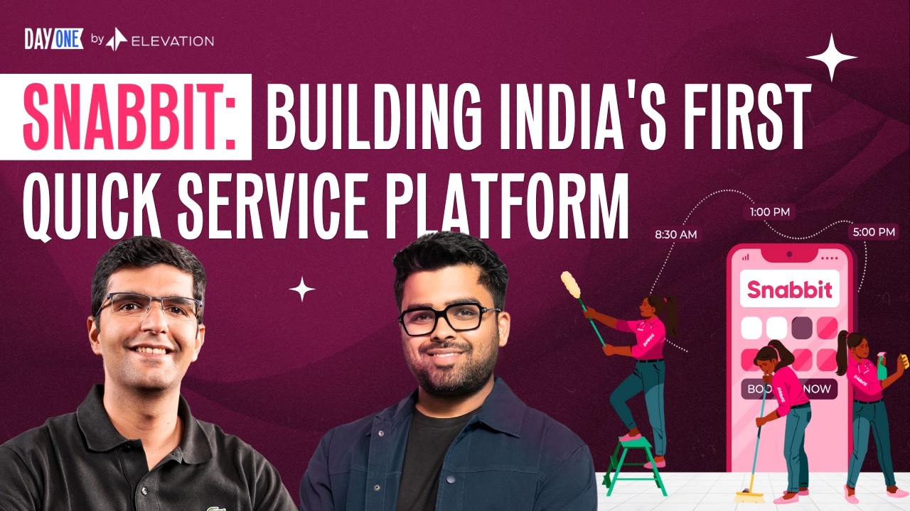 Snabbit: Building India's First Quick Service Platform | Day One Podcast