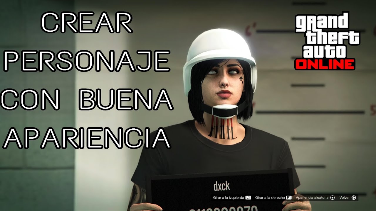 CREAR PERSONAJE MUJER TRYHARD CON BUENA APARIENCIA GTA V ONLINE (2024).