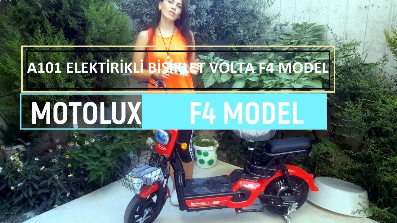 A101 ELEKTRİKLİ BİSİKLET / DETAYLI İNCELEME/ MOTOLUX F4 MODELİ