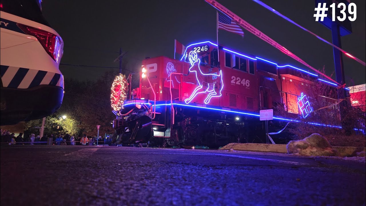 CPKC Holiday Train 2025 #139 ft. Railfans