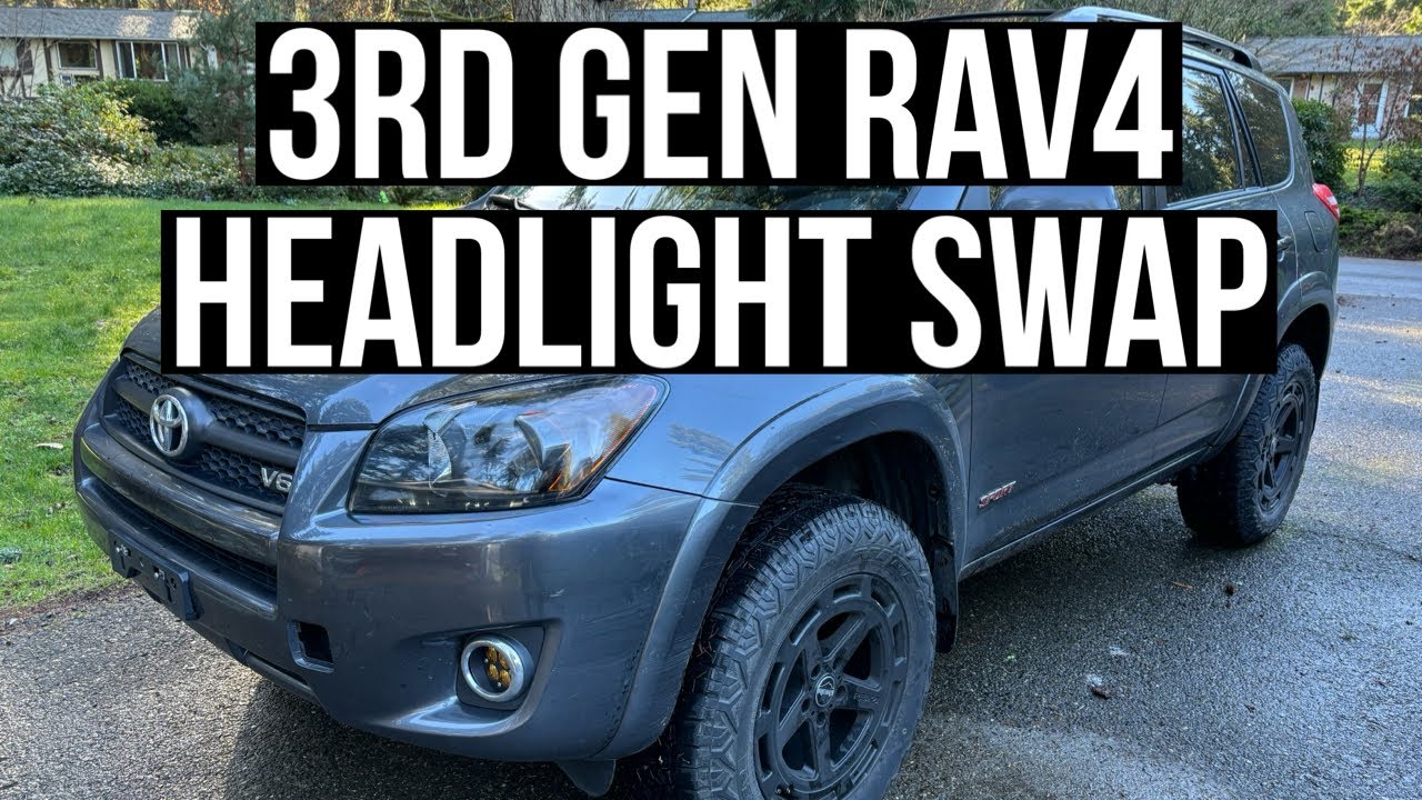 How to replace headlights on a 2007-2012 RAV4