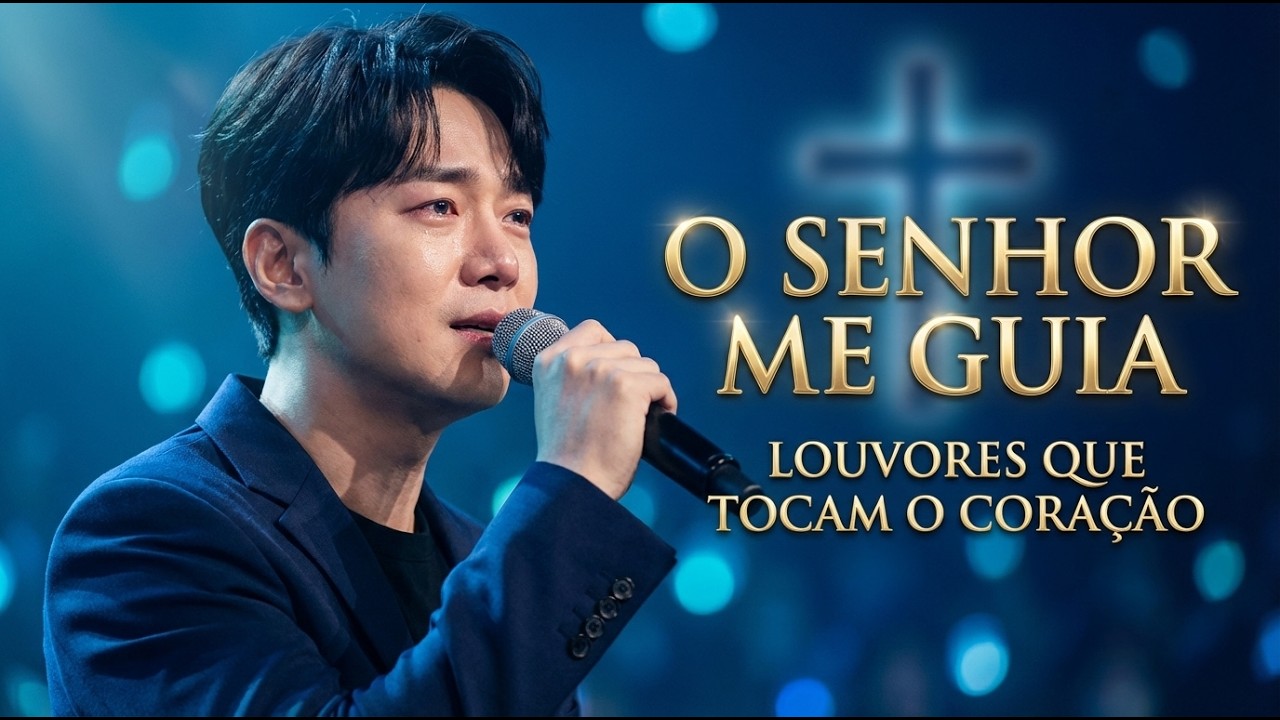 O SENHOR ME GUIA/ Louvores Que Tocam o Coração/ Hinos Evangélicos/ Oração Cantada/ 4K