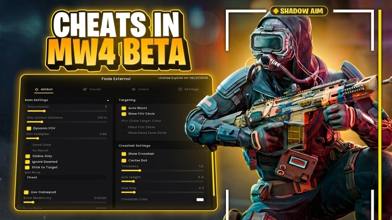 ALREADY USING CHEATS in the MODERN WARFARE 4 BETA... (JUST $1🤯)