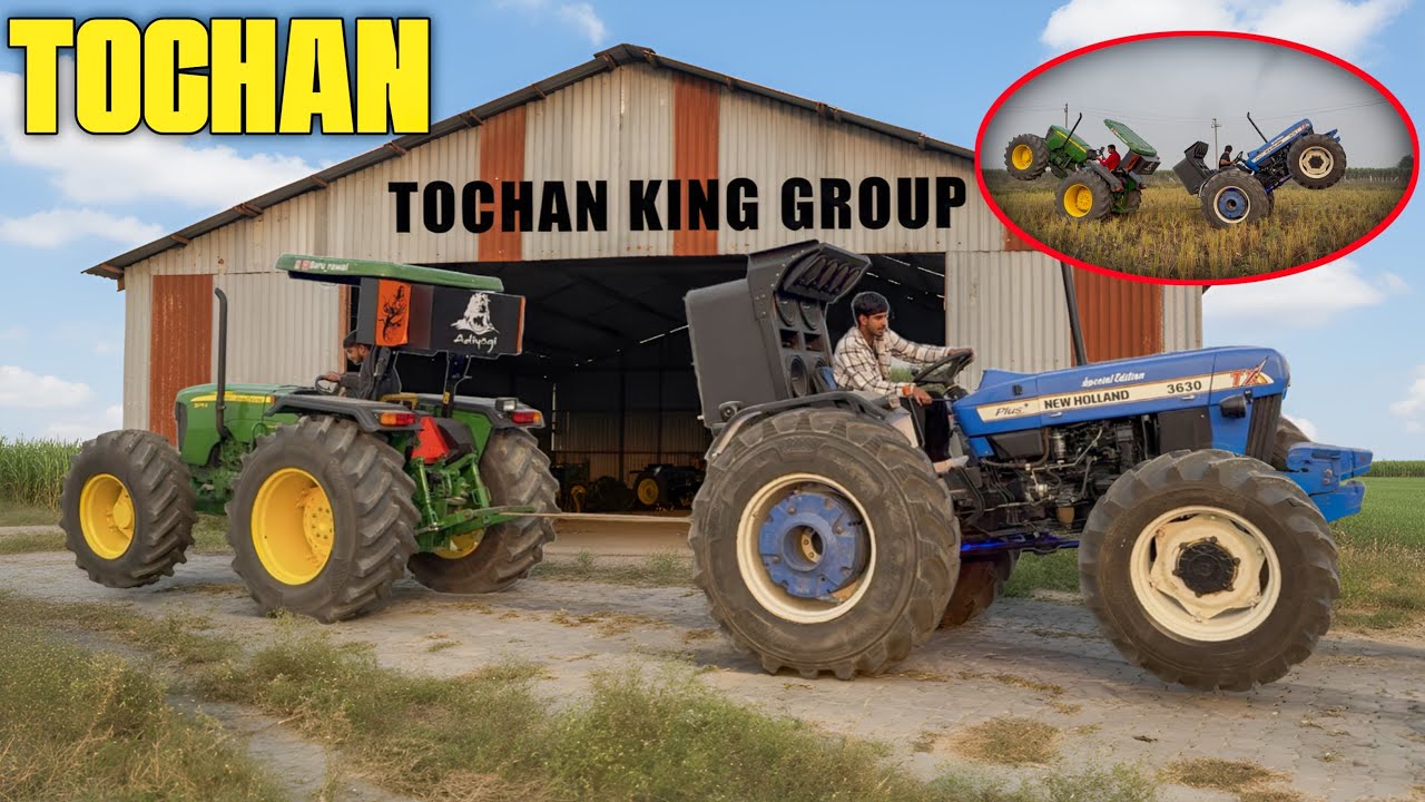 😳आज़ तो Bulldozer ने John deere कों हवा ✈️ में उड़ा दिया || Full funny video 