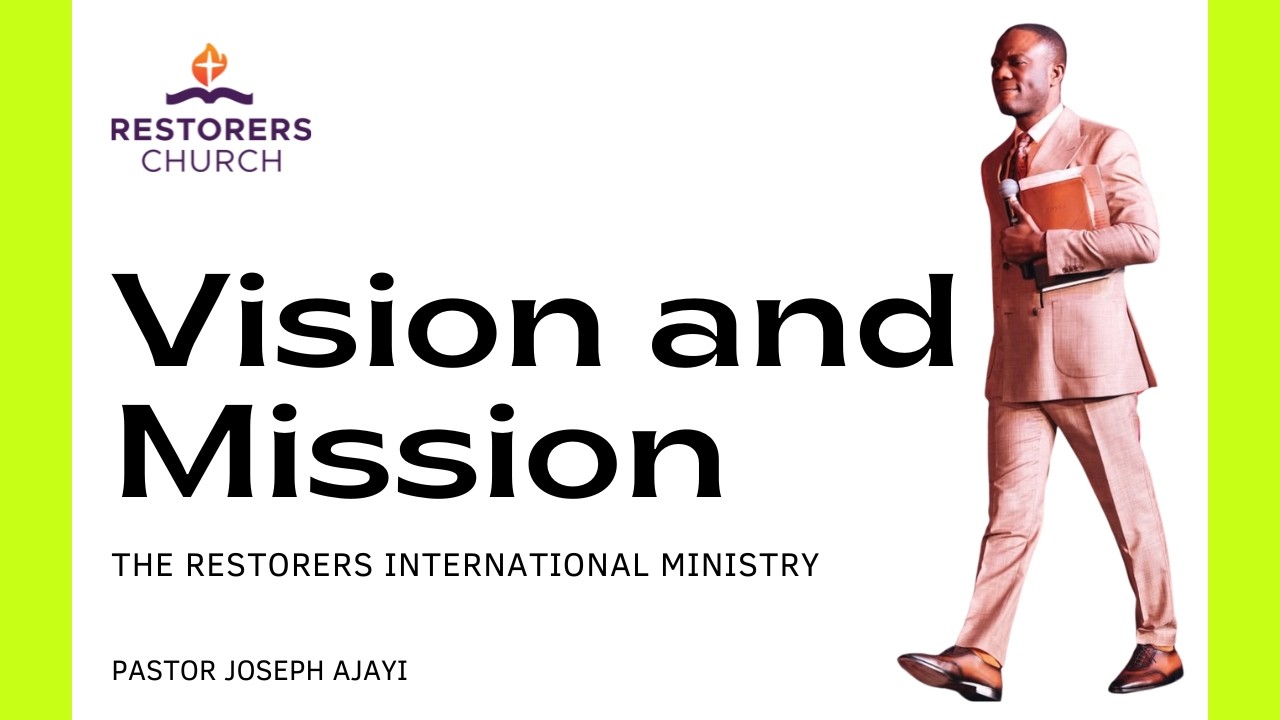 Unveiling the Vision | Restorers Church | January 15th, 2026
