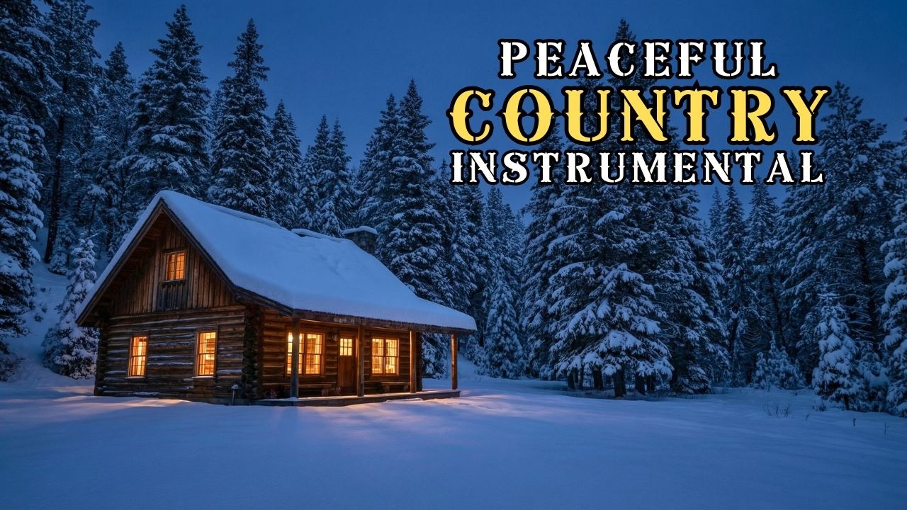 【Peaceful Playlist 06】Slow Country Guitar | Calm Background Music for Sleep, Work, Study & Prayer