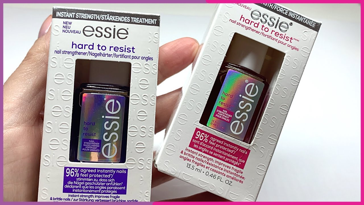 *NEW ESSIE 'HARD TO RESIST' NAIL TREATMENTS [FIRST IMPRESSIONS REVIEW]