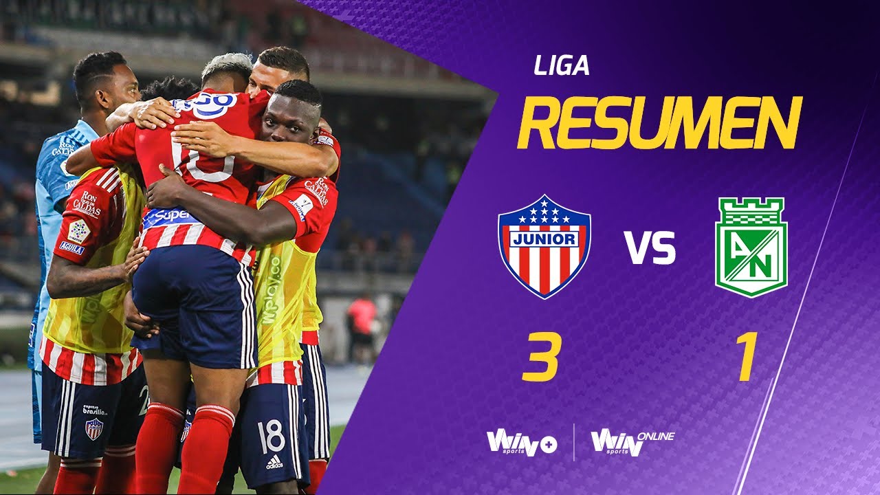 Junior vs. Nacional (Goles y highlights) | Liga BetPlay Dimayor 2022-II | Fecha 2
