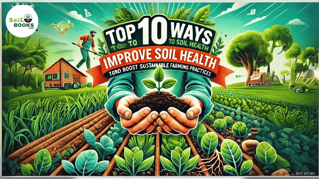 10 Powerful Ways to Improve Soil Health 🌱  Sustainable Farming Tips | SoiLBooks.com