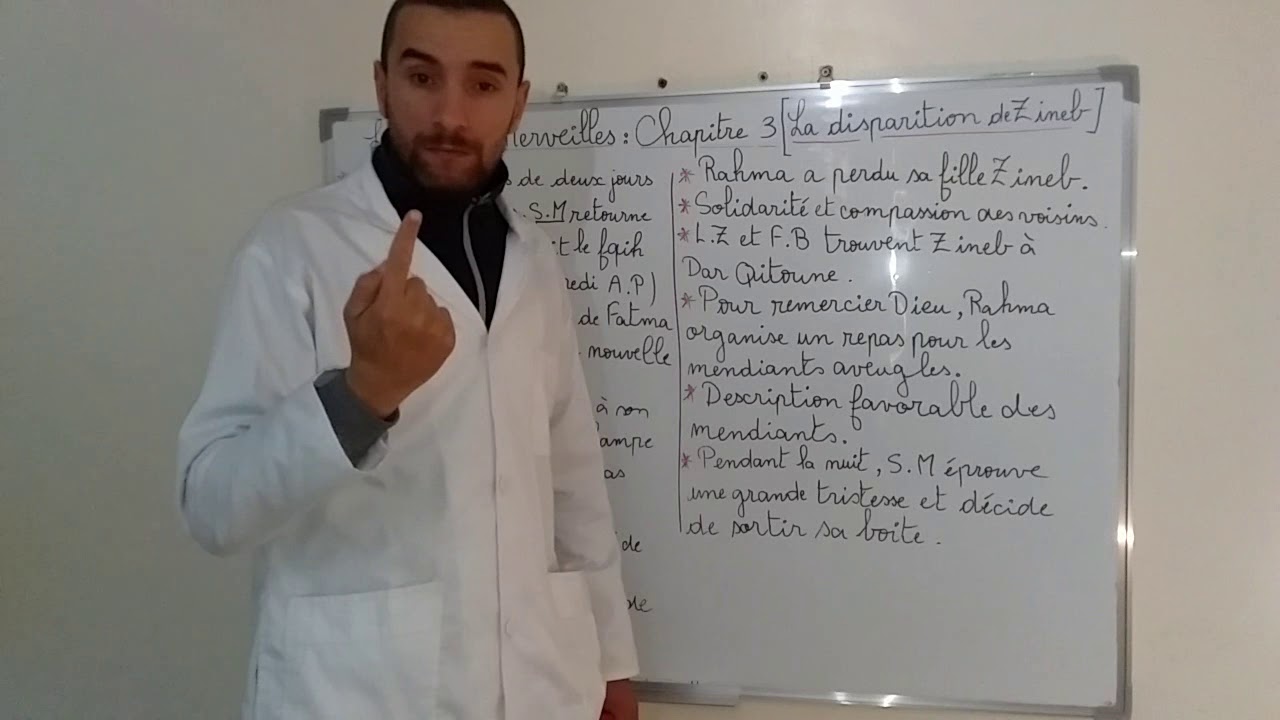 Chapitre 3...La disparition de Zineb