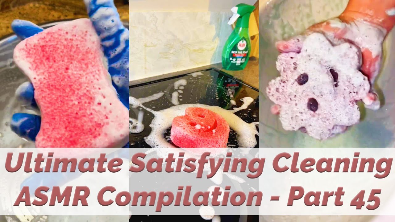 Ultimate Satisfying Cleaning: ASMR Compilation - Part 45 [REPOST]