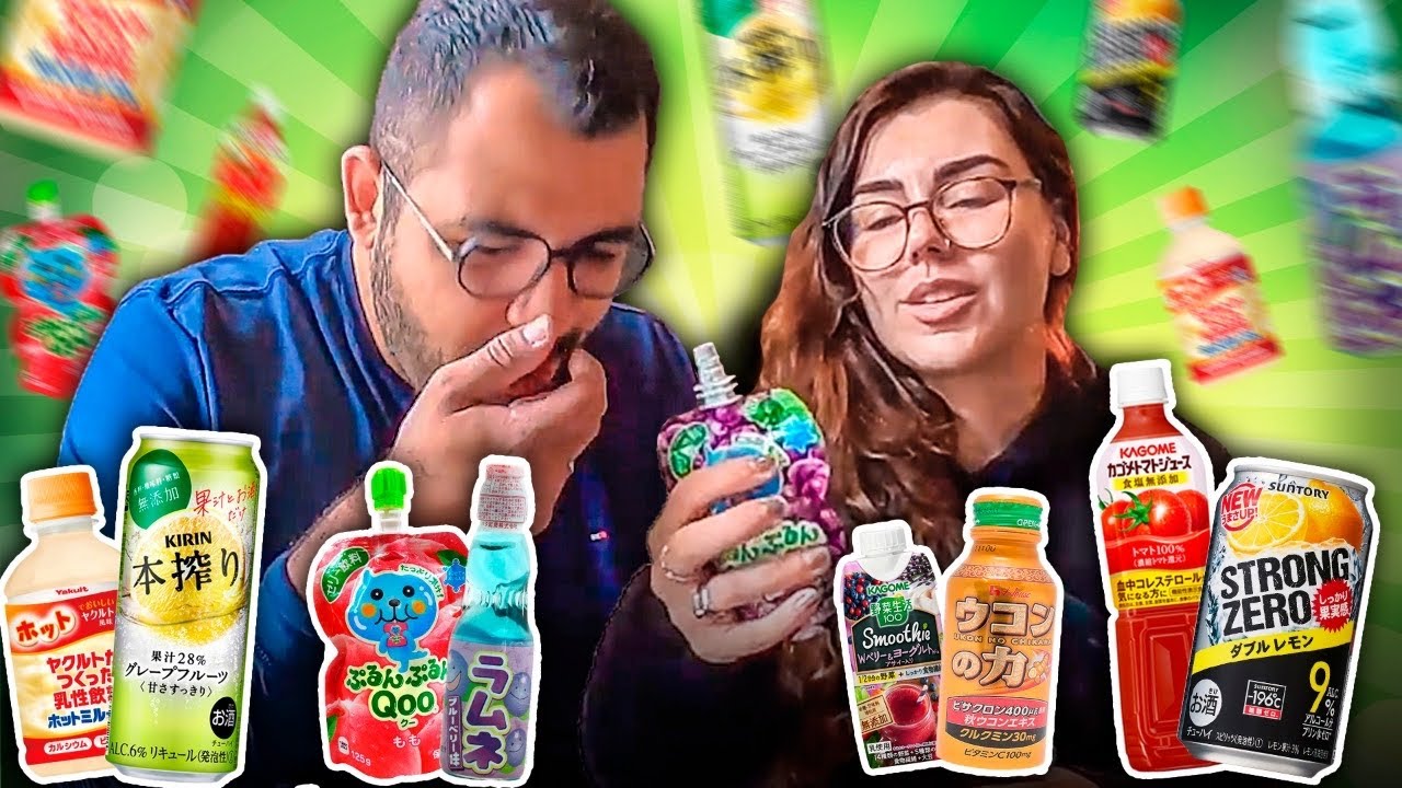 PROVANDO BEBIDAS JAPONESAS - JAPÃO 22