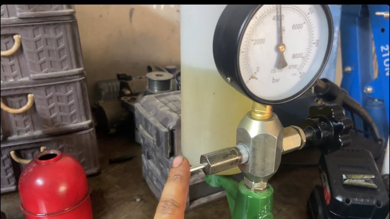 فحص رداد مسطره الديزل p0093 fuel leak relief valve هايلكس limiter strada 4d56 hilux 2kd 1kd