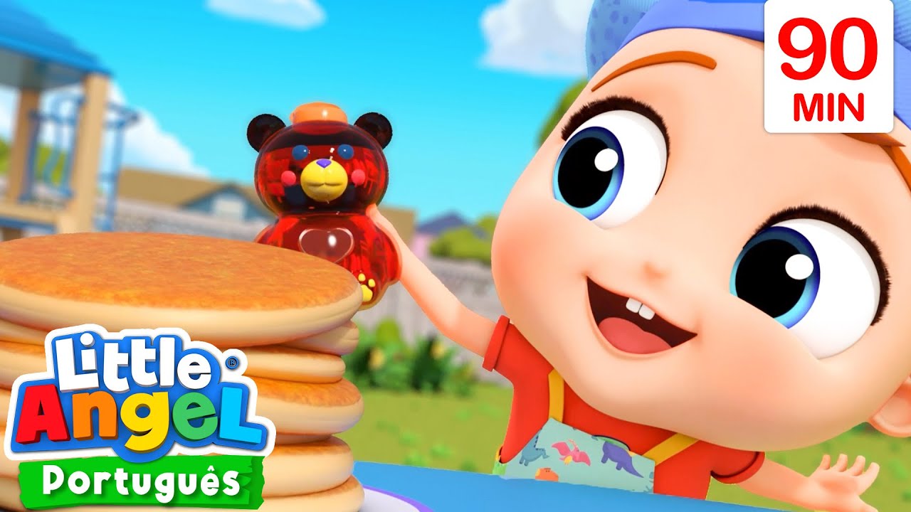 Você Gosta de Ketchup? | Little Angel e Amigos Comem Muito - As Músicas da Turminha