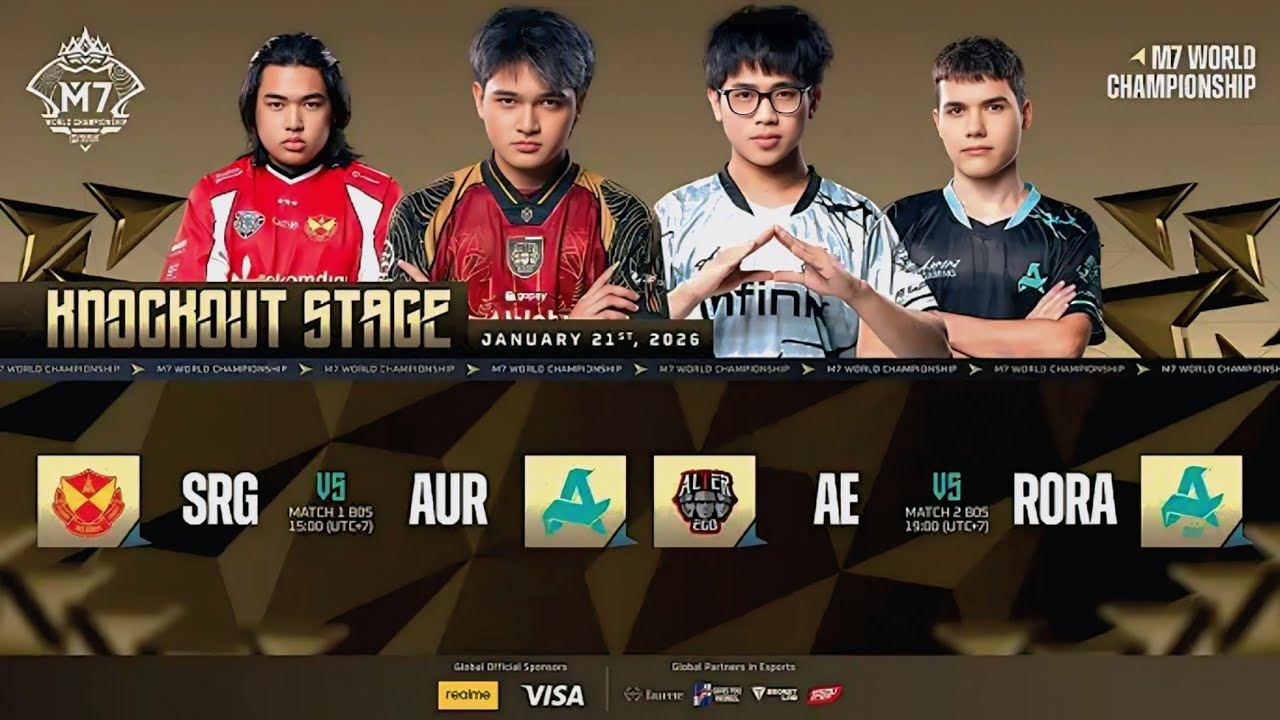 🔴RESTREAMING LIVE | KNOCKOUT STAGE DAY 2 | M7 World Championship | (ENG)