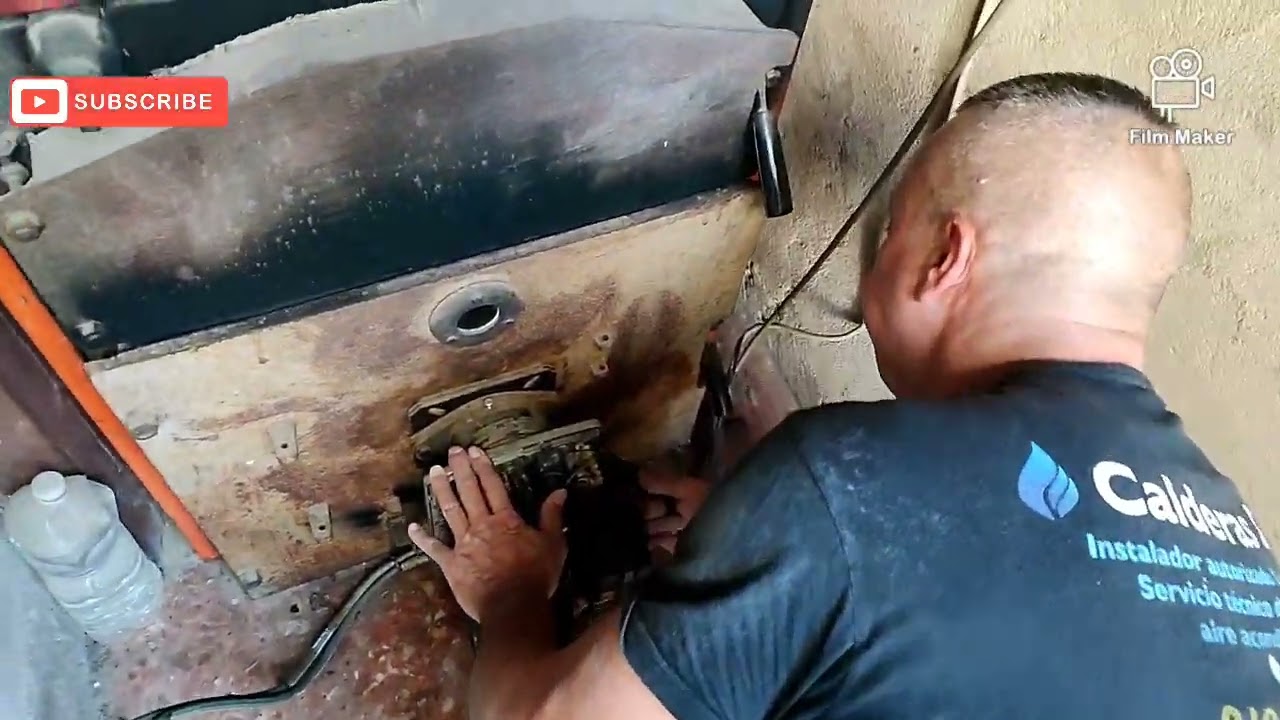 Limpieza y reparacion de caldera Lamborghini