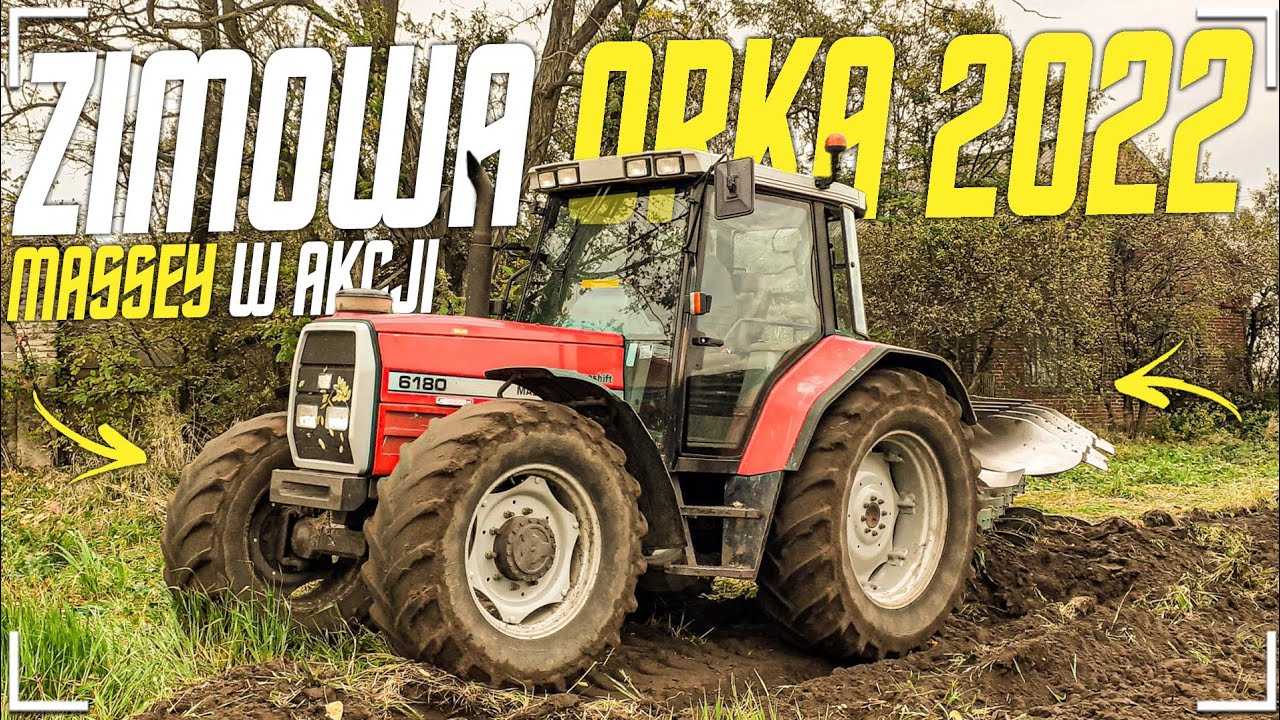 ☆Kopiący Się Massey !?☆Ekstremalna Zimowa Orka 2022☆Massey Ferguson 6180 & Kverneland☆Gr Szewczyk☆