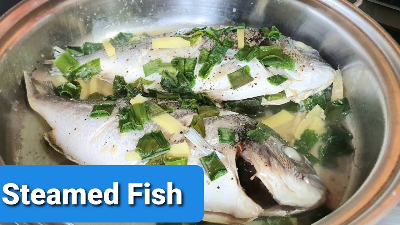 How to make steamed fish in SaladMaster or any cookware