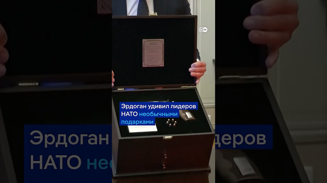 Необычные подарки лидерам НАТО от Эрдогана
