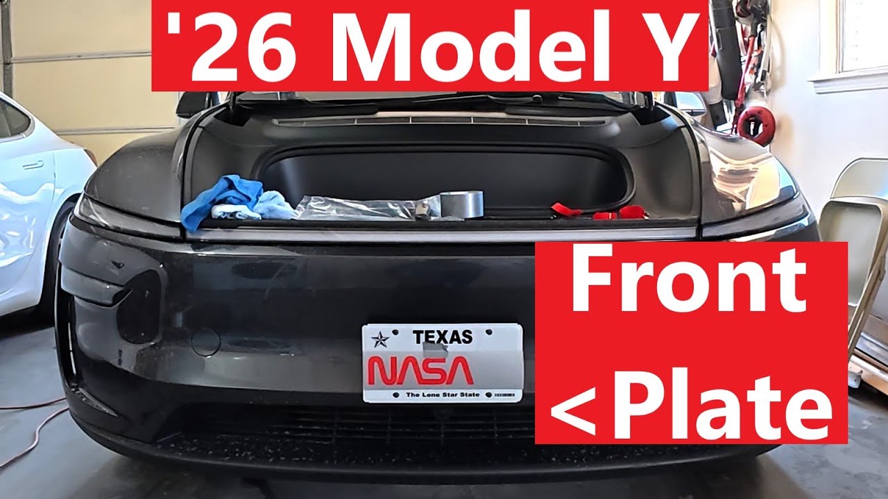 Front Plate Install | Model Y 2026 Guide