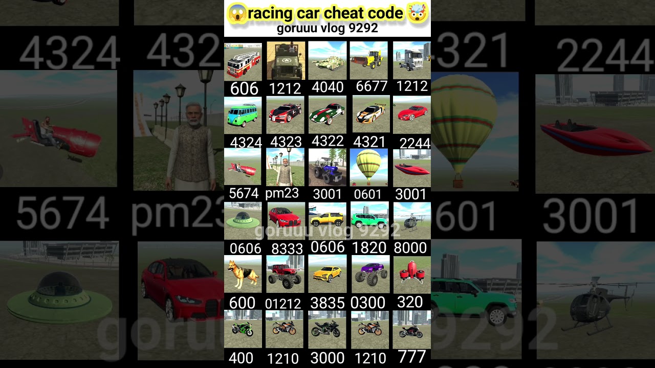 real code 💥 Indian bike driving 3d 🤯 racing car cheat code || new update + plugin code indian bike