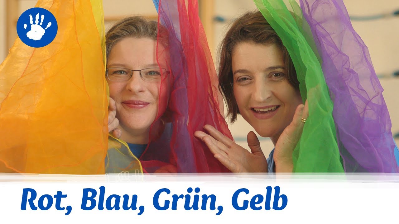 How To: Gebärden, lautsprachunterstützend: Die ersten Farben! Rot, Blau, Grün, Gelb