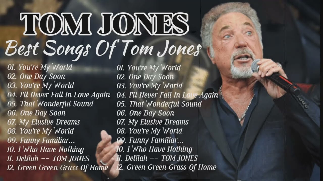Tom Jones Greatest Hits Full Album 🎙️ Best Of Tom Jones Songs  🎙️Legendary Music 🎶