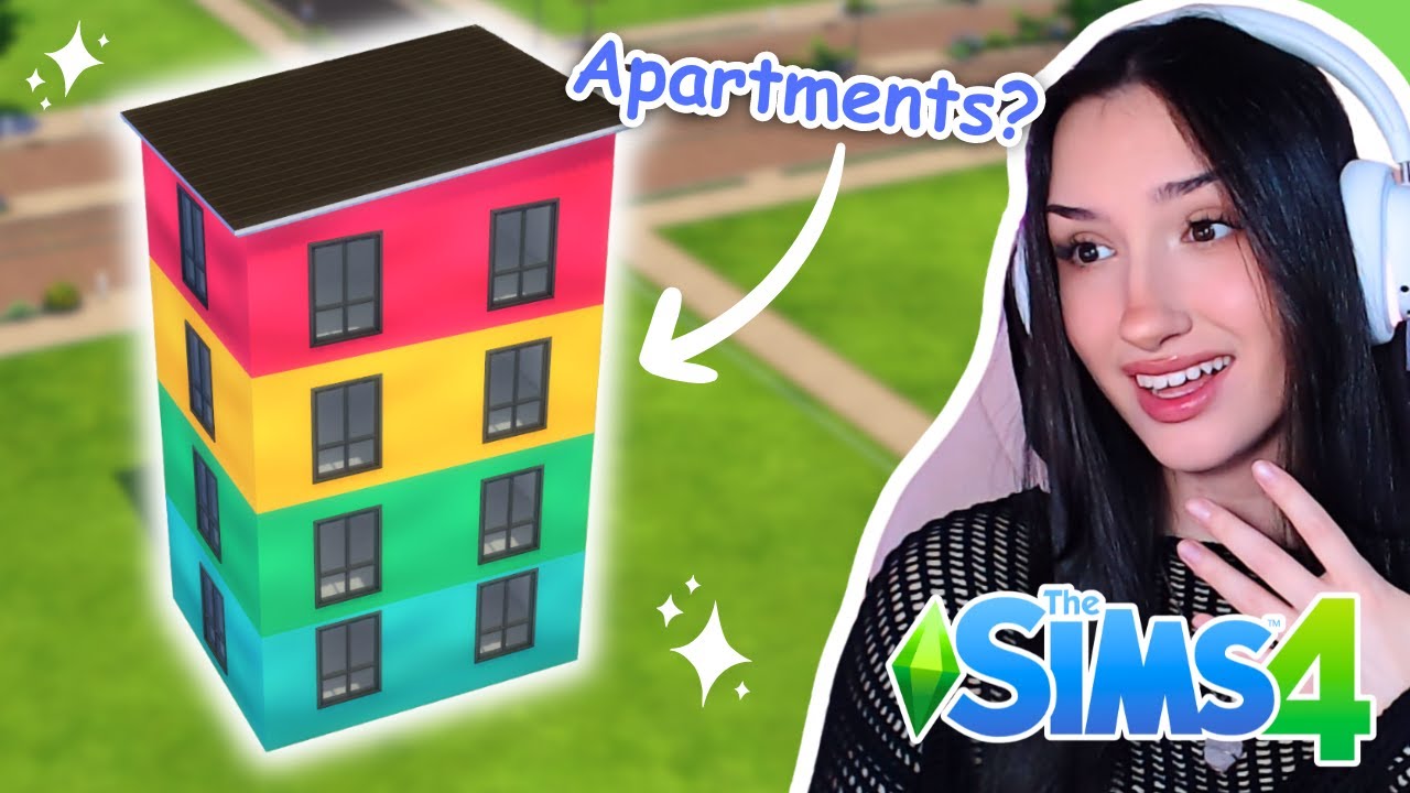 Every Apartment is a different COLOR in The Sims 4