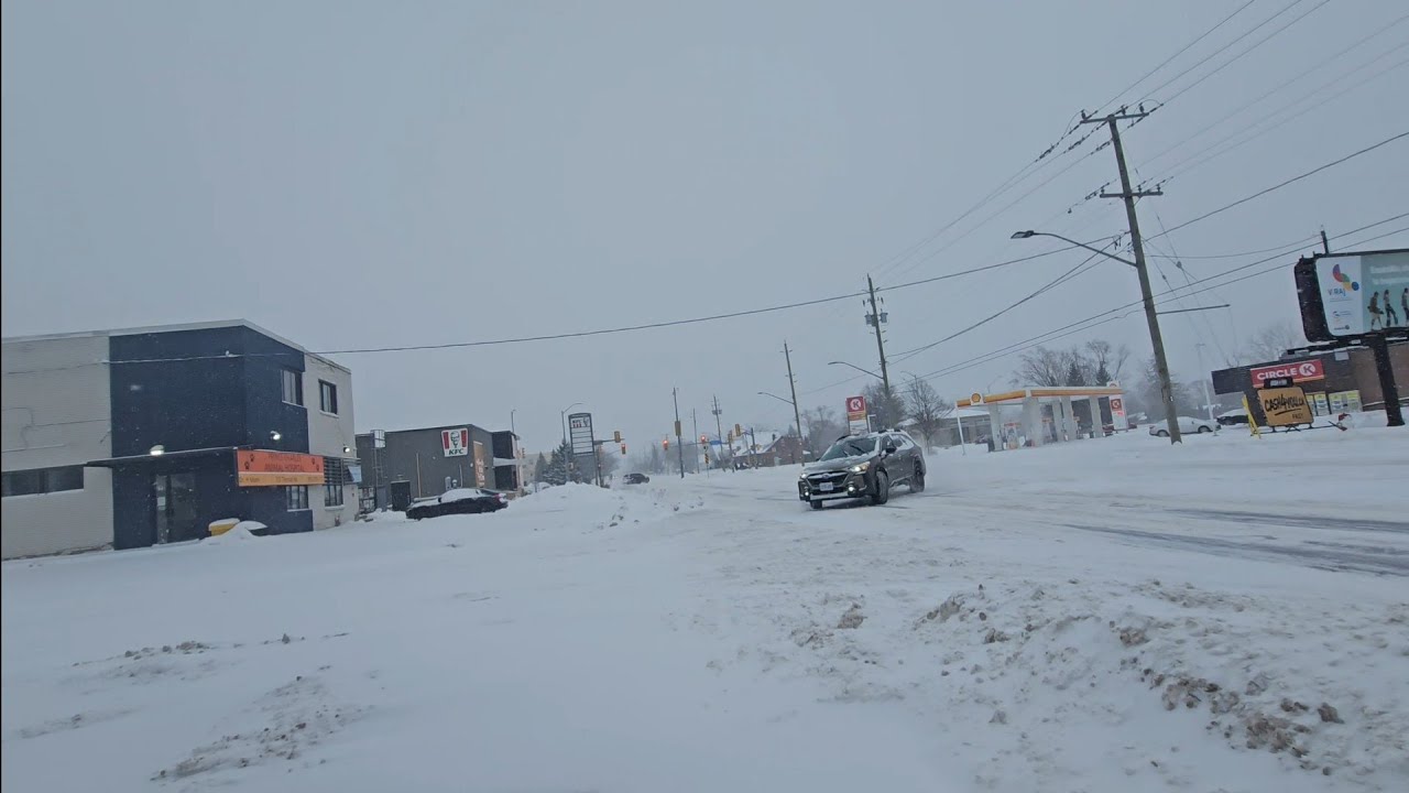 Out for a walk to rice road tims for a coffee before the big snow storm like share and subscribe 😀 