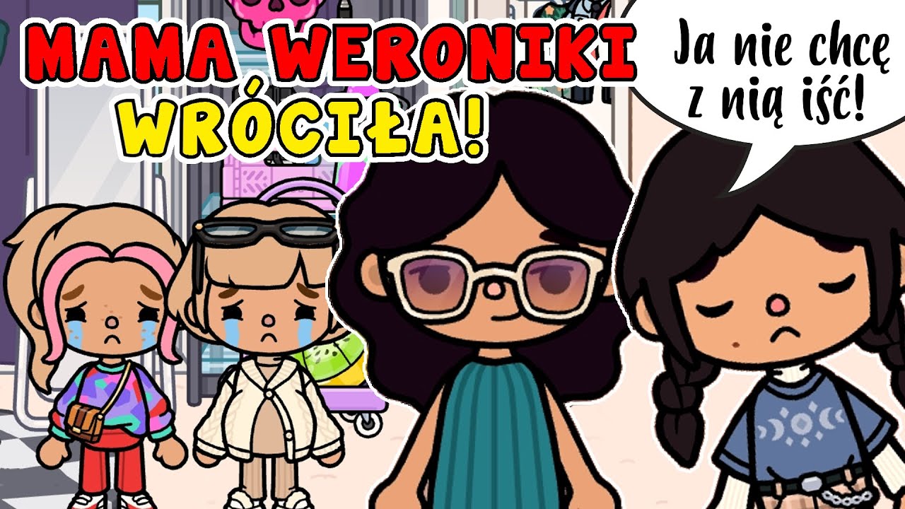MOJA MAMA WR&Oacute;CIŁA 😳 TRAGEDIA W DOMU ANKI I WERONIKI 😥 SMUTNA HISTORYJKA TOCA BOCA BAJOLANKI