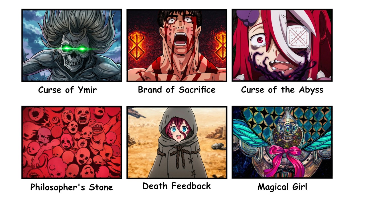 Most HORRIFYING Curses in Anime