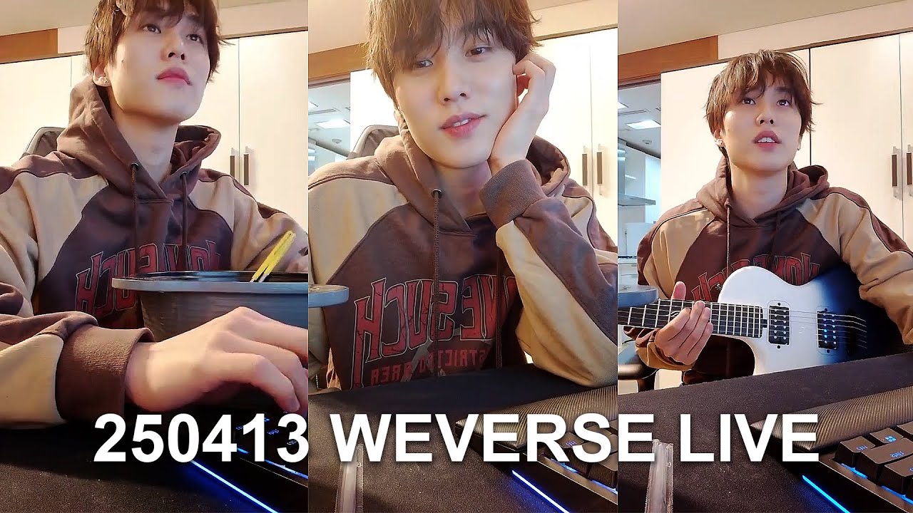 250413 THE BOYZ ‘먹방’ Jacob WEVERSE Live