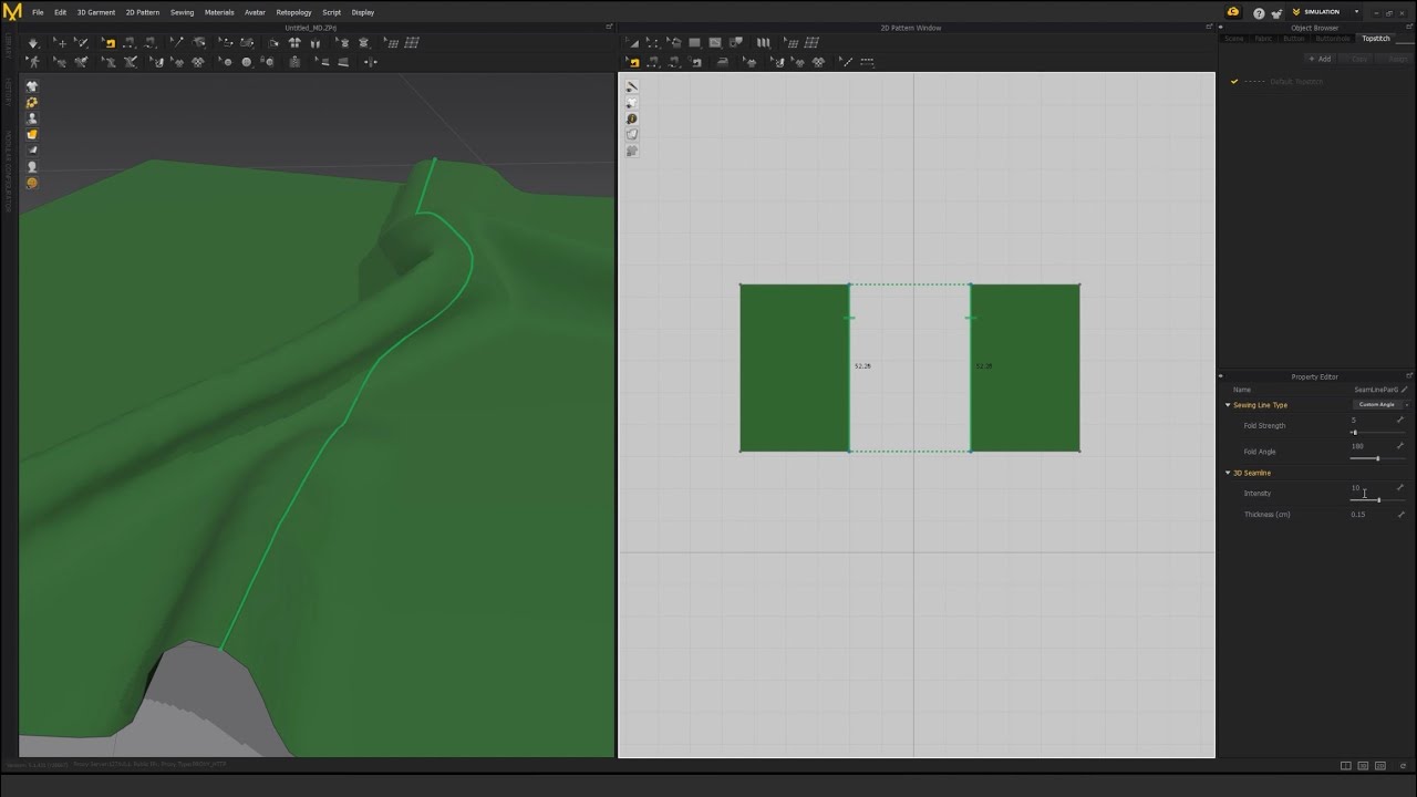 Три способа убрать стыки тканей в Marvelous Designer или Clo3D