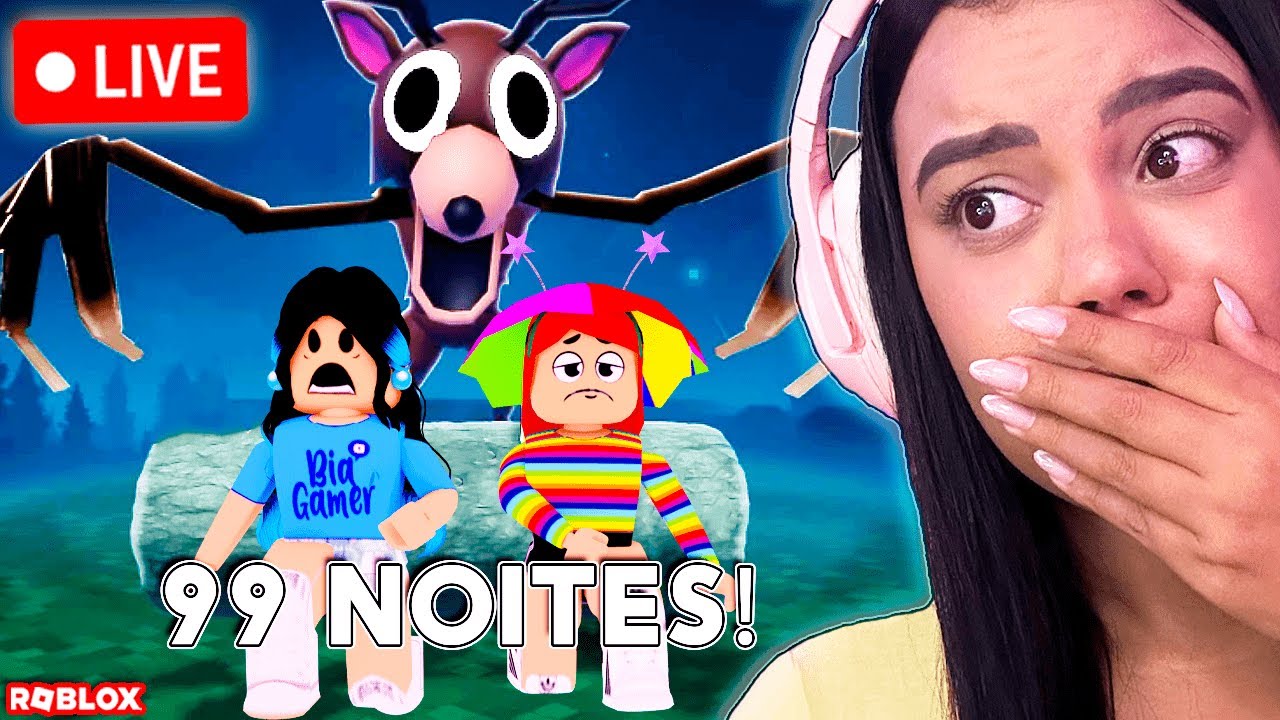 JOGANDO 99 NOITES NA FLORESTA!