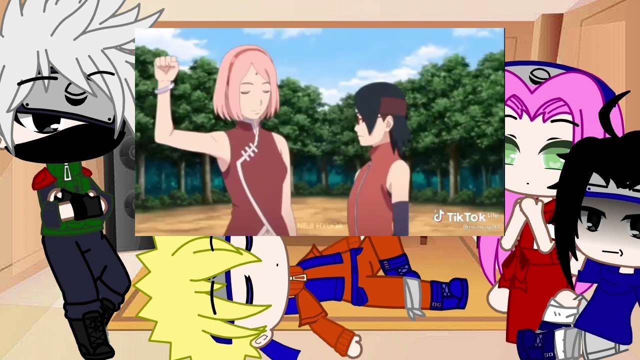 [] Team 7 react to Sakura Haruno/Uchiha [] 1/? []