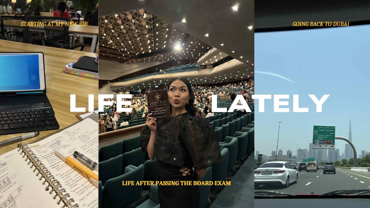 DUBAI DIARIES | life of an architect in Dubai, starting at my new job, daily routine